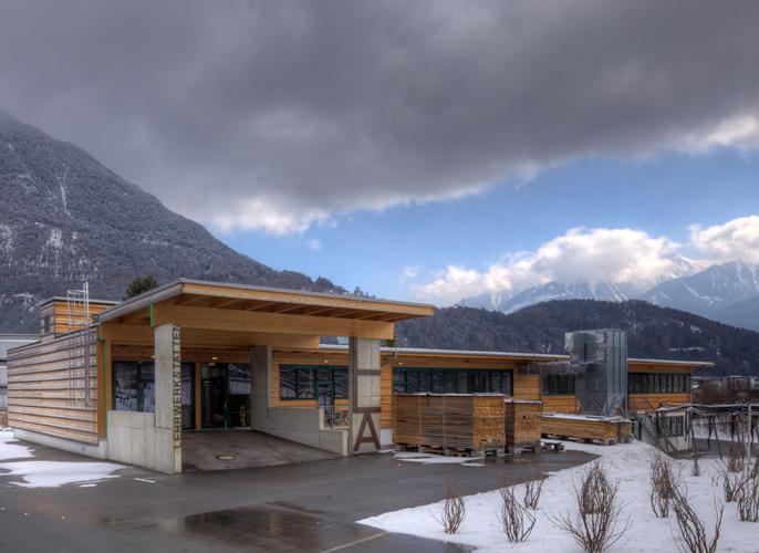 Lehrwerkstätten Gebäude